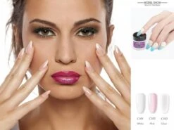 Acrylnagels Set | Nail Art | Liquid MMA Free | Wit, Roze & Transparant -Glam Make-up Verkoop 1200x900 8