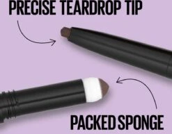 Maybelline Express Brow Duo Wenkbrauwpotlood - 05 Black Brown -Glam Make-up Verkoop 1200x939 3