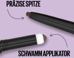 Maybelline Express Brow Duo Wenkbrauwpotlood - 05 Black Brown -Glam Make-up Verkoop 1200x940 2