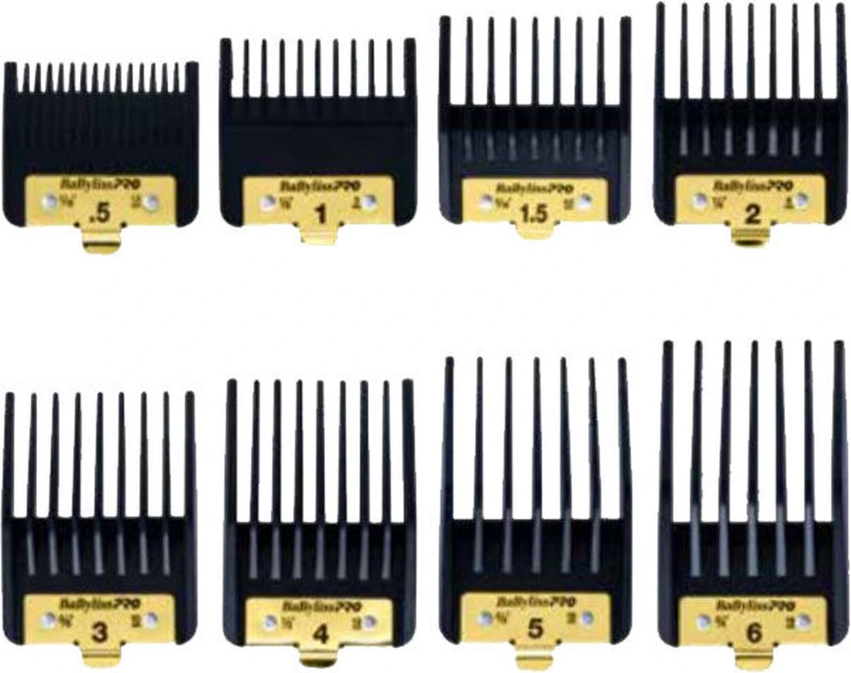 Babyliss PRO 4Artists Premium Clipper Guards 8st. 1 Babyliss PRO 4Artists Premium Clipper Guards 8st.