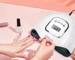 Merkloos Daniqqi - 80 Watt UV LED Lamp Nagels - 45 Leds Nagellamp - Wit -Glam Make-up Verkoop 1200x960 3