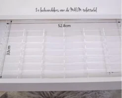 Jumanah® Collections "Sorted" MALM - Toilettafel -Volledige Lade - Make Up Organizer - Ladeverdeler - Lade Organizer - Transparant - Acryl - Kunststof 13 Jumanah® Collections "Sorted" MALM - Toilettafel -Volledige Lade - Make Up Organizer - Ladeverdeler - Lade Organizer - Transparant - Acryl - Kunststof -Glam Make-up Verkoop 1200x968 7