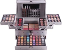 Professionele Make-up Koffer 132 Delig - Make Up Koffer Met Inhoud - Make Up Koffer Meisjes - Make Up Koffer Kinderen -Glam Make-up Verkoop 1200x976 2