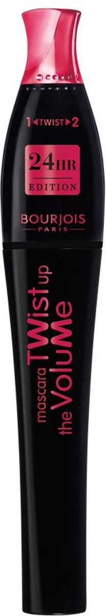 Bourjois Twist Up The Volume 24 HRS Mascara - 023 Black 11 Bourjois Twist Up The Volume 24 HRS Mascara - 023 Black - Afbeelding 11