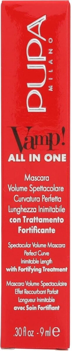 Pupa Milano Vamp! All In One Mascara - 101 Extra Black 18 Pupa Milano Vamp! All In One Mascara - 101 Extra Black -Glam Make-up Verkoop 249x1200 1