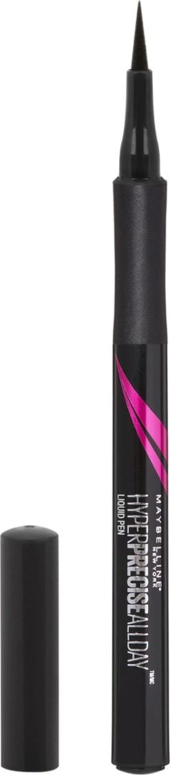 Maybelline Hyper Precise All Day Liquid Eyeliner - Zwart -Glam Make-up Verkoop 264x1200 2