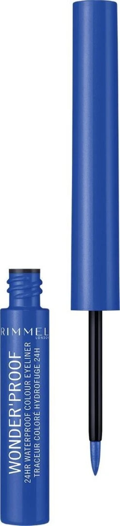 Rimmel London Rimmel Wonder'proof Liner Eyeliner - 005 Blue -Glam Make-up Verkoop 275x1200 3