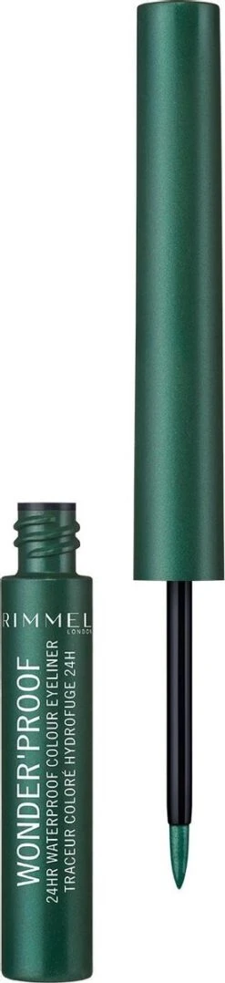 Rimmel London Rimmel Wonder'proof Liner Eyeliner - 003 Green -Glam Make-up Verkoop 275x1200 5