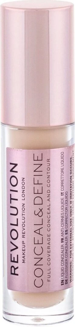 Makeup Revolution - (Conceal & Define Concealer) 3.4 Ml Odstín C5 - -Glam Make-up Verkoop 278x1200