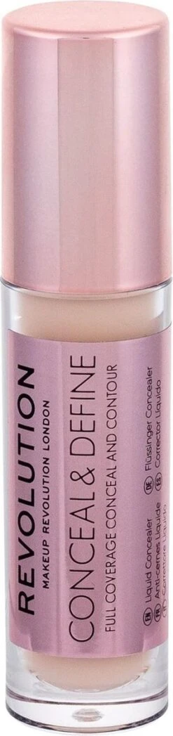Makeup Revolution - (Conceal & Define Concealer) 3.4 Ml C3 -Glam Make-up Verkoop 283x1200 1
