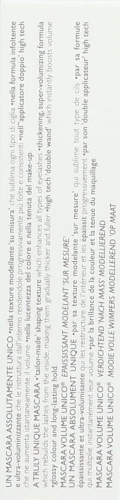 Collistar Mascara Volume Unico® Mascara - Intense Black -Glam Make-up Verkoop 290x1200 5