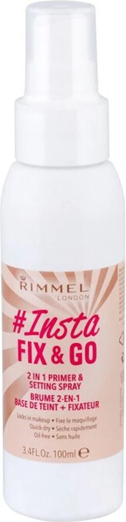 Rimmel London Insta Fix & Go Primer & Setting Spray -Glam Make-up Verkoop 291x1200