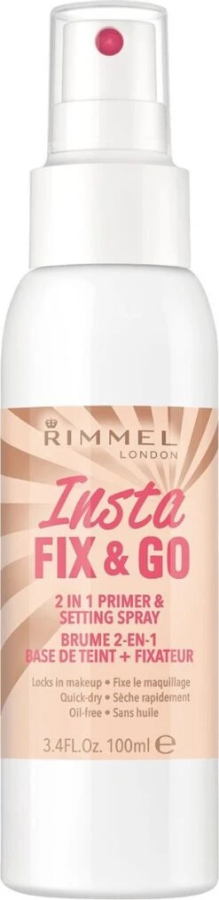 Rimmel London Insta Fix & Go Primer & Setting Spray -Glam Make-up Verkoop 293x1200 3