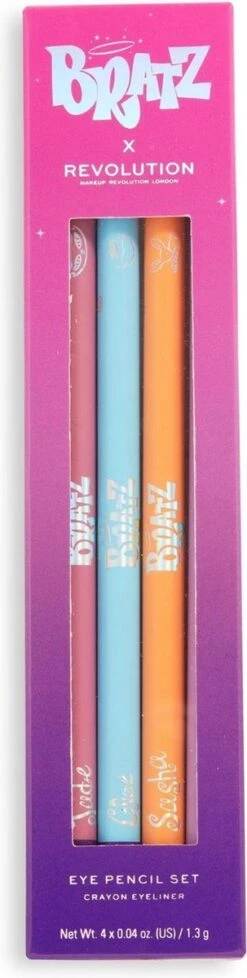 Makeup Revolution X Bratz Kohl Liner Set - Eyeliner/Oogpotlood Set - Pastel Lila, Roze, Oranje & Blauw -Glam Make-up Verkoop 303x1200 10