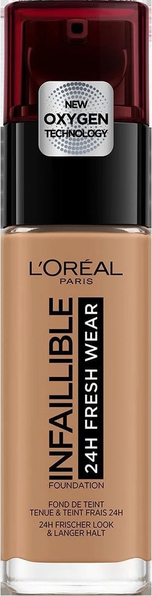 L’Oréal Paris Infallible 24Hr Fresh Wear Foundation - 320 Caramel 6 L’Oréal Paris Infallible 24Hr Fresh Wear Foundation - 320 Caramel - Afbeelding 6