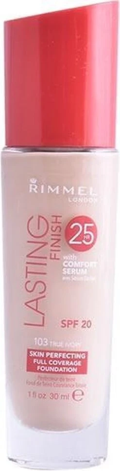 Rimmel London Lasting Finish Foundation - 103 True Ivory -Glam Make-up Verkoop 307x1200 3