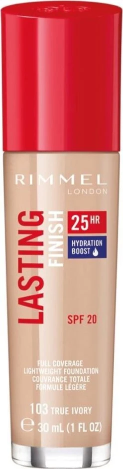 Rimmel London Lasting Finish Foundation - 103 True Ivory -Glam Make-up Verkoop 316x1200 5