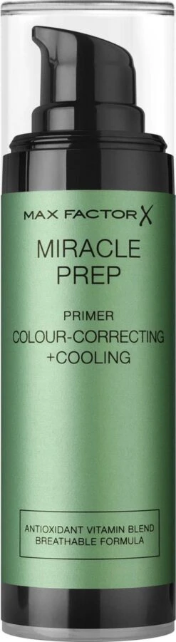 ​Max Factor - Miracle Prep Colour Correcting & Cooling Primer 30 Ml -Glam Make-up Verkoop 329x1200 3