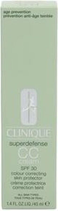 Clinique Superdefense CC Cream SPF30 - 04 Medium - CC Cream - 40 Ml -Glam Make-up Verkoop 334x1200 1