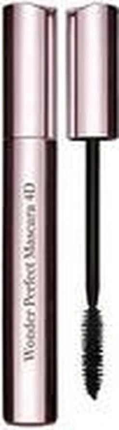 Clarins Wonder Perfect Mascara 4D Mascara - 01 Perfect Black - Zwart -Glam Make-up Verkoop 334x1200 7