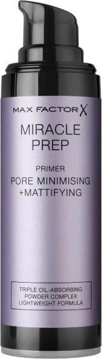 Max Factor Miracle Prep Primer Pore Minimising & Mattifying - 30 Ml 6 Max Factor Miracle Prep Primer Pore Minimising & Mattifying - 30 Ml - Afbeelding 6