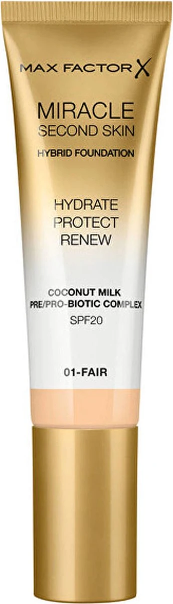 Max Factor Miracle Second Skin Foundation - 05 Medium 8 Max Factor Miracle Second Skin Foundation - 05 Medium - Afbeelding 8