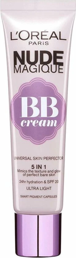 L'Oréal Nude Magique BB Cream - Very Light Skin Tone -Glam Make-up Verkoop 354x1200 1