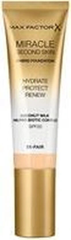 Max Factor Miracle Second Skin Foundation - 06 Golden Medium 21 Max Factor Miracle Second Skin Foundation - 06 Golden Medium -Glam Make-up Verkoop 356x1200 2