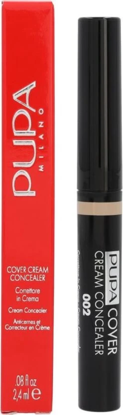 Pupa Milano - Cover Cream Concealer - 002 Beige 14 Pupa Milano - Cover Cream Concealer - 002 Beige -Glam Make-up Verkoop 358x1200