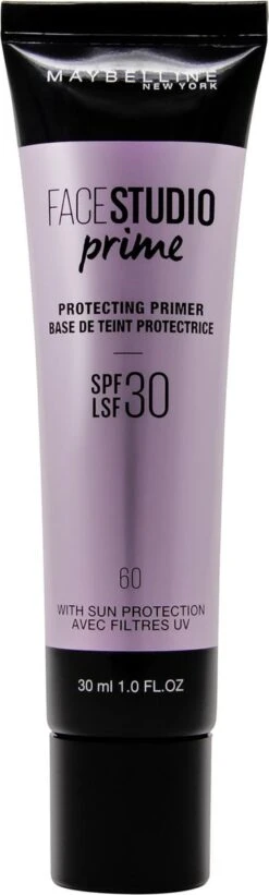 Maybelline Facestudio Primer - Protecting Primer SPF30 - 30ml 13 Maybelline Facestudio Primer - Protecting Primer SPF30 - 30ml -Glam Make-up Verkoop 361x1200 3