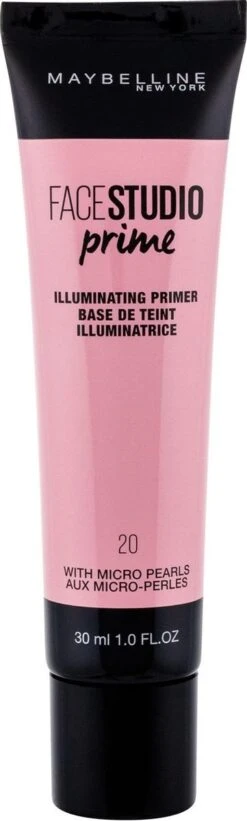 Maybelline Face Studio Primer - 20 Illuminating 13 Maybelline Face Studio Primer - 20 Illuminating -Glam Make-up Verkoop 361x1200 6