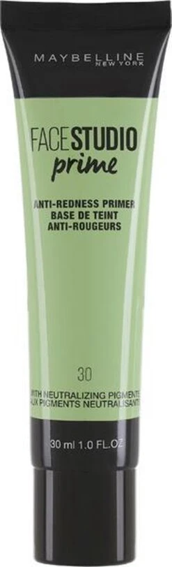 Maybelline Master Prime - 30 Anti Redness - Primer 29 Maybelline Master Prime - 30 Anti Redness - Primer -Glam Make-up Verkoop 365x1200 1