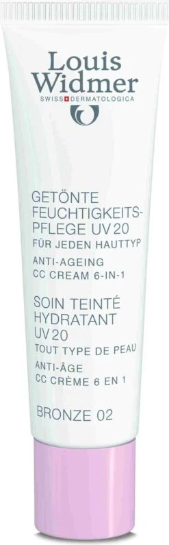 Louis Widmer CC-cream (getinte Dagverzorging UV20) Nr.2 Bronze Ongeparfumeerd 7 Louis Widmer CC-cream (getinte Dagverzorging UV20) Nr.2 Bronze Ongeparfumeerd -Glam Make-up Verkoop 373x1200 2