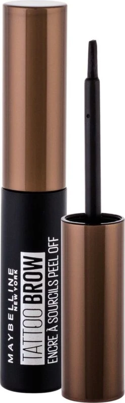Maybelline New York - Tattoo Brow Peel-Off Wenkbrauwgel - 25 Chocolate Brown - Bruin -Glam Make-up Verkoop 374x1200 5