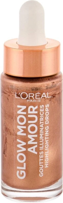 L'Oréal Paris Glow Mon Amour Highlighter Drops - 02 Loving Peach 25 L'Oréal Paris Glow Mon Amour Highlighter Drops - 02 Loving Peach -Glam Make-up Verkoop 376x1200 1
