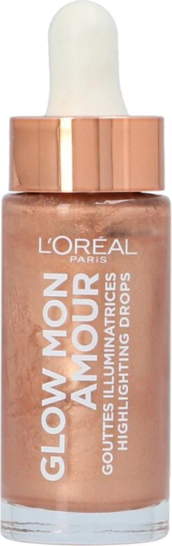 L'Oréal Paris Glow Mon Amour Highlighter Drops - 02 Loving Peach 17 L'Oréal Paris Glow Mon Amour Highlighter Drops - 02 Loving Peach -Glam Make-up Verkoop 378x1200 1