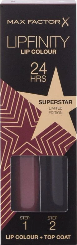 Max Factor Lipfinity Rising Stars Lippenstift - 086 Superstar -Glam Make-up Verkoop 380x1200 2