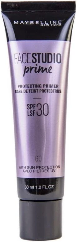 Maybelline Facestudio Primer - Protecting Primer SPF30 - 30ml 12 Maybelline Facestudio Primer - Protecting Primer SPF30 - 30ml -Glam Make-up Verkoop 384x1200