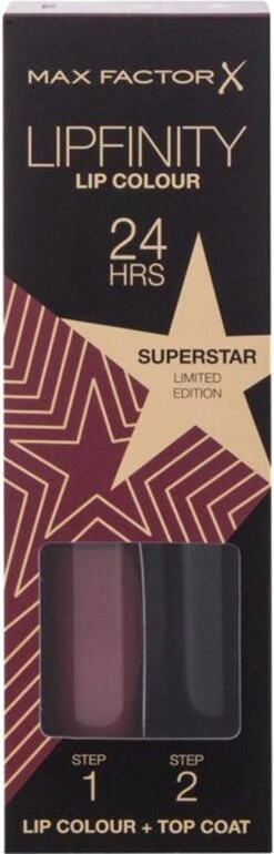 Max Factor Lipfinity Rising Stars Lippenstift - 086 Superstar -Glam Make-up Verkoop 385x1200 2