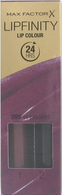 Max Factor Lipfinity 24HR Lip Colour Lipgloss - 395 So Exquisite 5 Max Factor Lipfinity 24HR Lip Colour Lipgloss - 395 So Exquisite -Glam Make-up Verkoop 386x1200 6