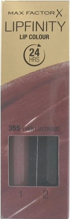 Max Factor Lipfinity 24HR Lip Colour Lipgloss - 355 Ever Lustrous -Glam Make-up Verkoop 386x1200 7