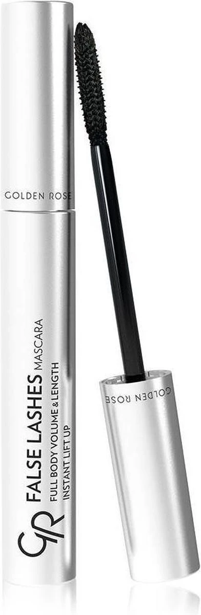 Golden Rose False Lashes Mascara Zwarte Mascara Met Kammetjes Borstel Super Lengte! 2 Golden Rose False Lashes Mascara Zwarte Mascara Met Kammetjes Borstel Super Lengte! - Afbeelding 2