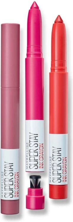 Maybelline SuperStay Ink Crayon Matte Lipstick - 10 Trust Your Gut 15 Maybelline SuperStay Ink Crayon Matte Lipstick - 10 Trust Your Gut -Glam Make-up Verkoop 394x1200 5
