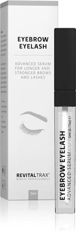 Merkloos RevitalTrax® Advanced Brow & Lash Booster Serum - Wimpers En Wenkbrauwen - Geschikt Voor Gevoelige Ogen - Stimuleert Haargroei -