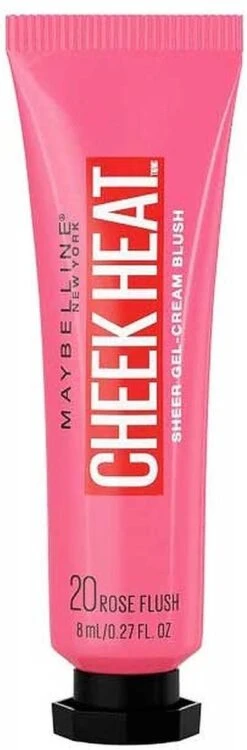 Maybelline Cheek Heat Cream Blush - 20 Rose Flash 11 Maybelline Cheek Heat Cream Blush - 20 Rose Flash -Glam Make-up Verkoop 395x1200 1