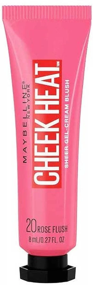Maybelline Cheek Heat Cream Blush - 20 Rose Flash 4 Maybelline Cheek Heat Cream Blush - 20 Rose Flash - Afbeelding 4