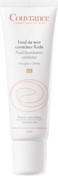 Avene Couvrance Fluid Foundation Corrector SPF20 30ml -Glam Make-up Verkoop 400x1200 4