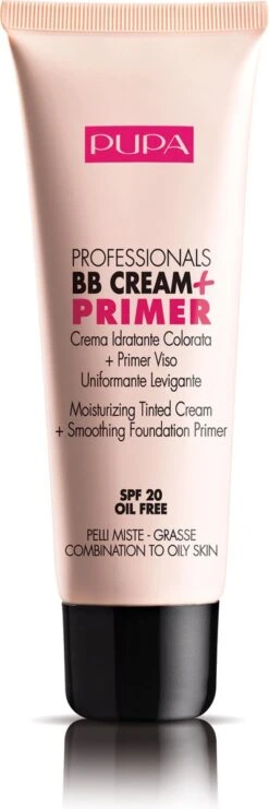 Pupa Milano BB Cream + Primer For Combination To Oily Skin - 001 Nude -Glam Make-up Verkoop 400x1200 7