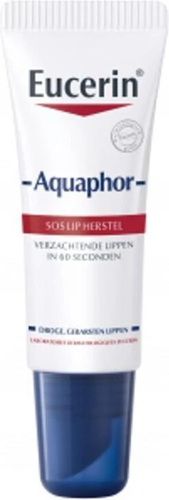 Eucerin Aquaphor SOS Lip Herstel - Lippenbalsem -Glam Make-up Verkoop 407x1200 3