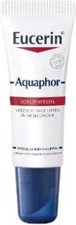 Eucerin Aquaphor SOS Lip Herstel - Lippenbalsem -Glam Make-up Verkoop 408x1200 2